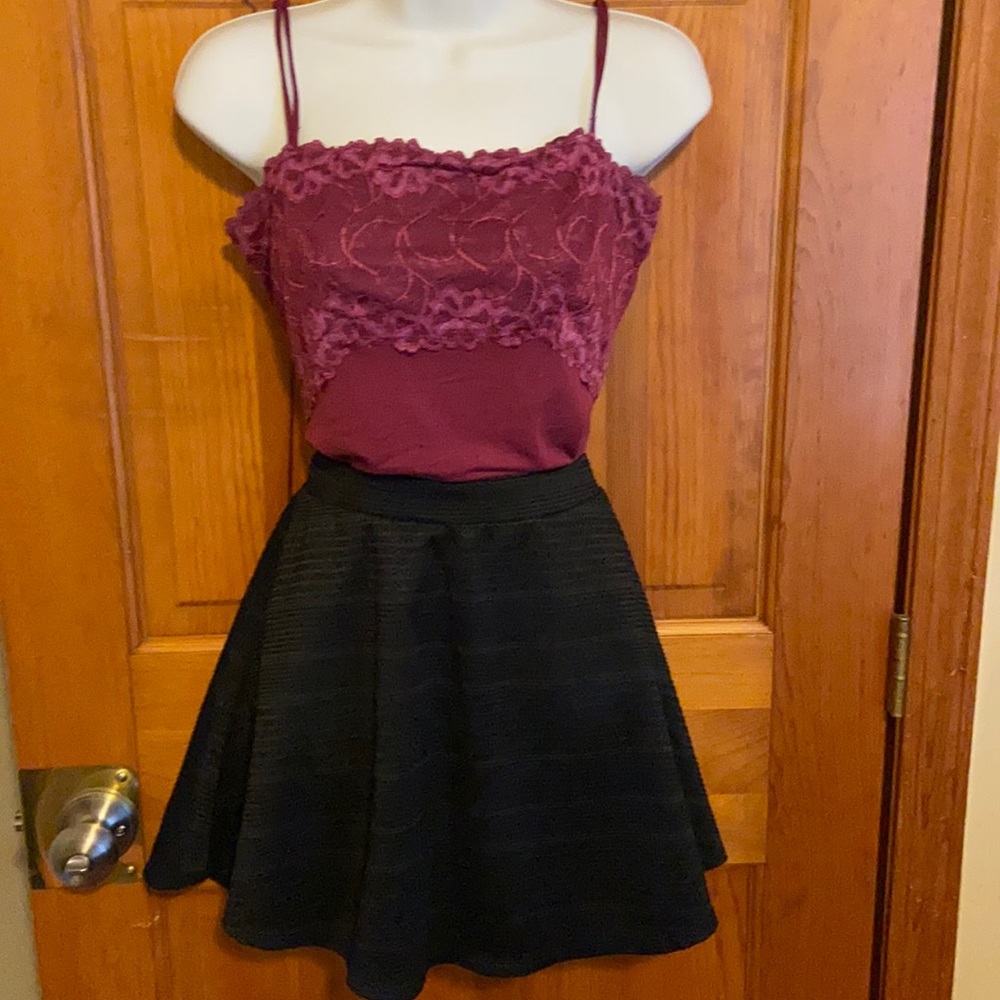 Top with skirt